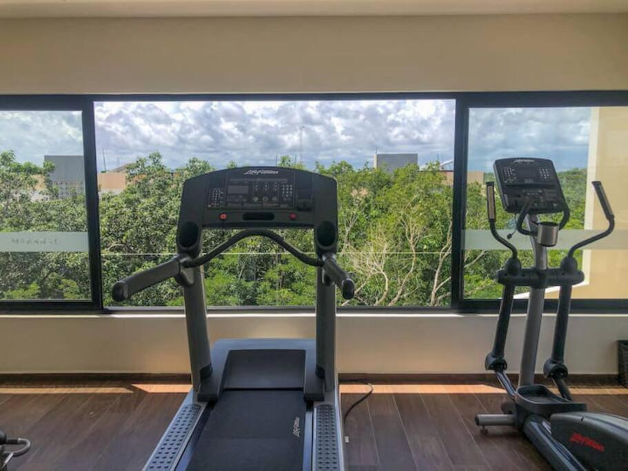 Suit Next To The Common Top Roof Exclusive Building Kingsize Bed 2 Super Pools, Gym, Grill Tulum Kültér fotó