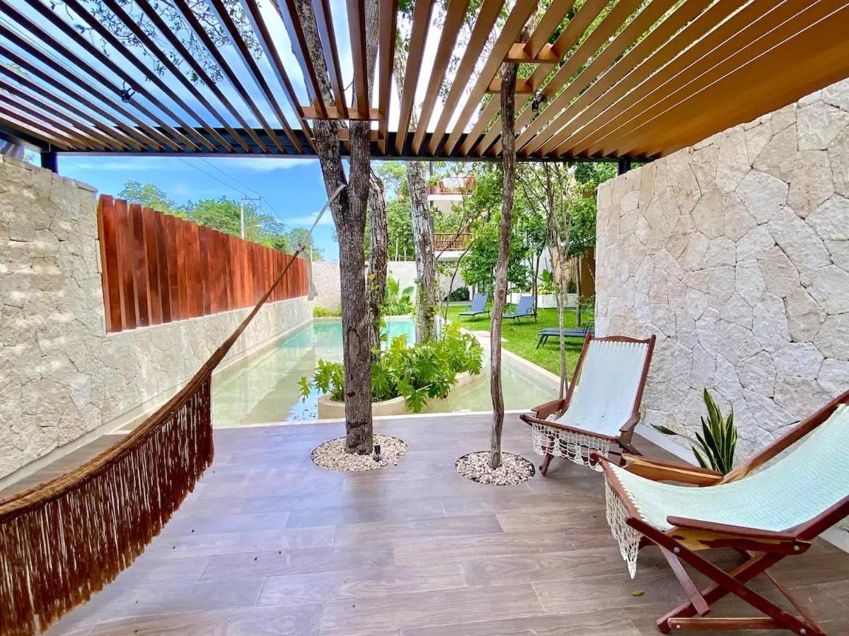 Suit Next To The Common Top Roof Exclusive Building Kingsize Bed 2 Super Pools, Gym, Grill Tulum Kültér fotó