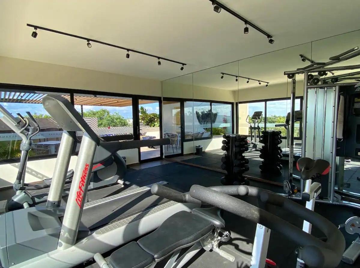 Suit Next To The Common Top Roof Exclusive Building Kingsize Bed 2 Super Pools, Gym, Grill Tulum Kültér fotó