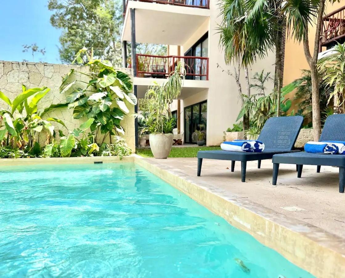 Suit Next To The Common Top Roof Exclusive Building Kingsize Bed 2 Super Pools, Gym, Grill Tulum Kültér fotó