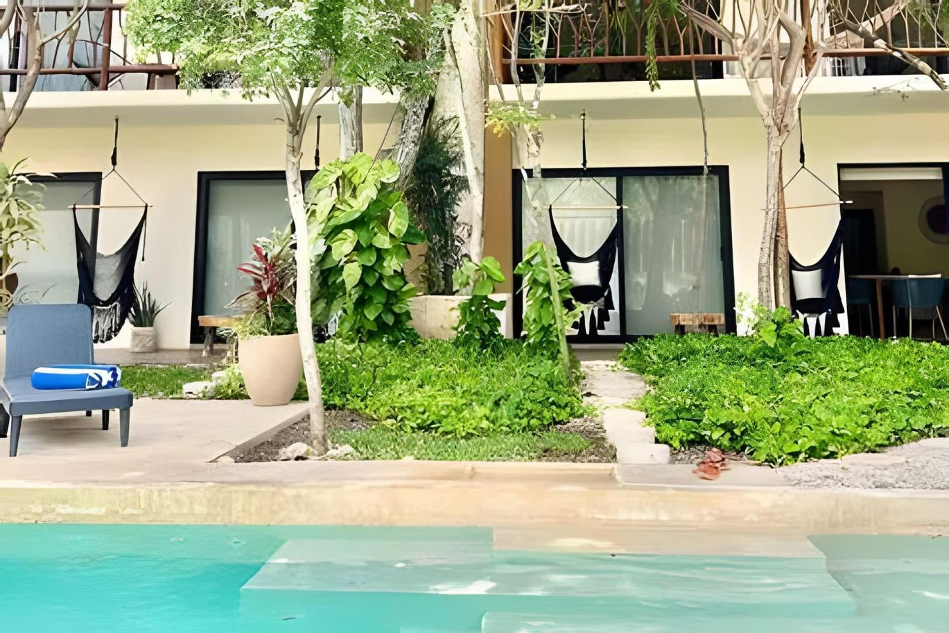 Suit Next To The Common Top Roof Exclusive Building Kingsize Bed 2 Super Pools, Gym, Grill Tulum Kültér fotó