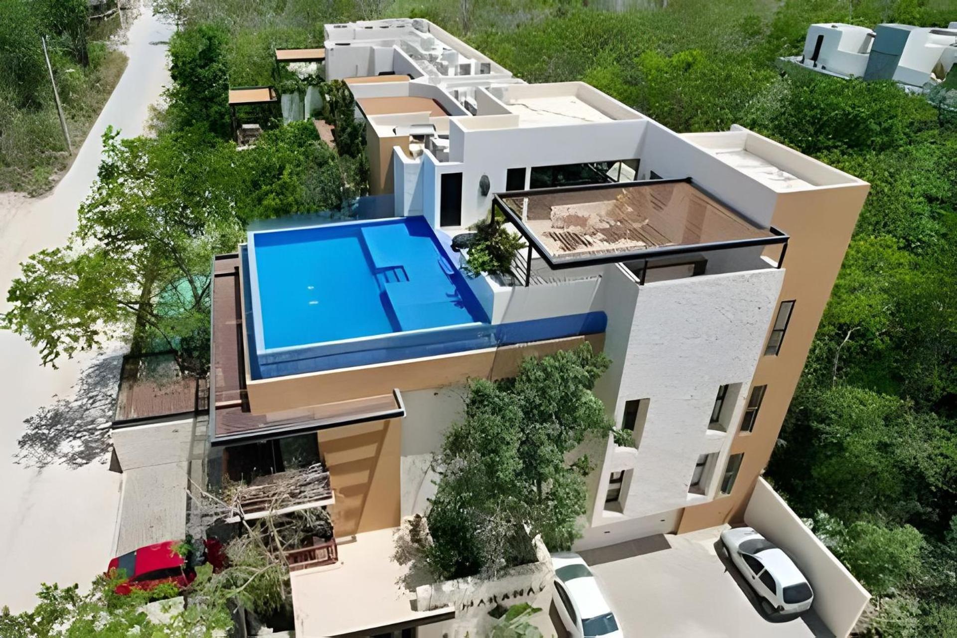 Suit Next To The Common Top Roof Exclusive Building Kingsize Bed 2 Super Pools, Gym, Grill Tulum Kültér fotó