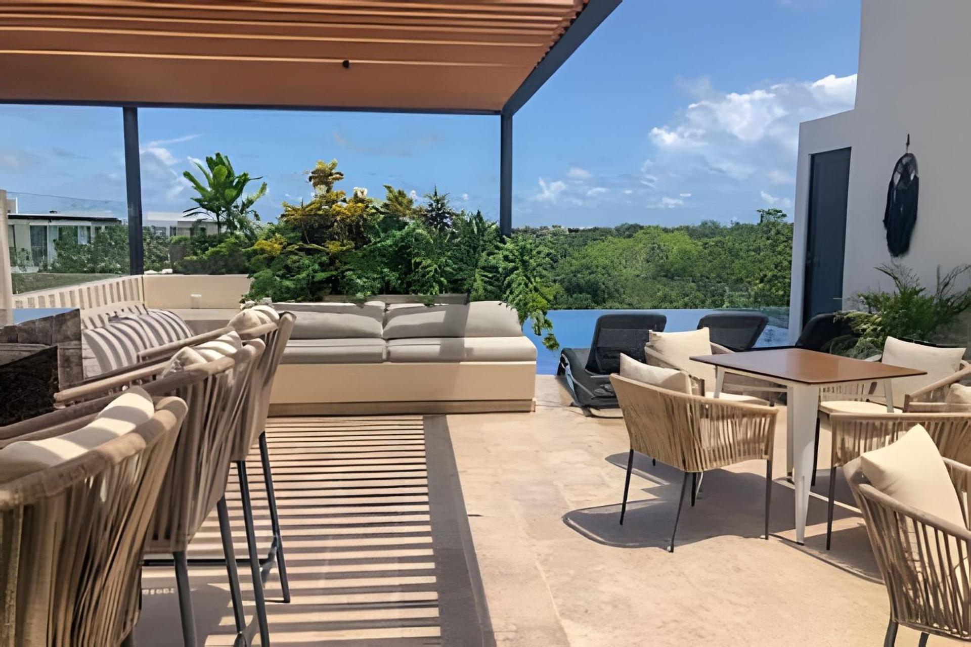 Suit Next To The Common Top Roof Exclusive Building Kingsize Bed 2 Super Pools, Gym, Grill Tulum Kültér fotó